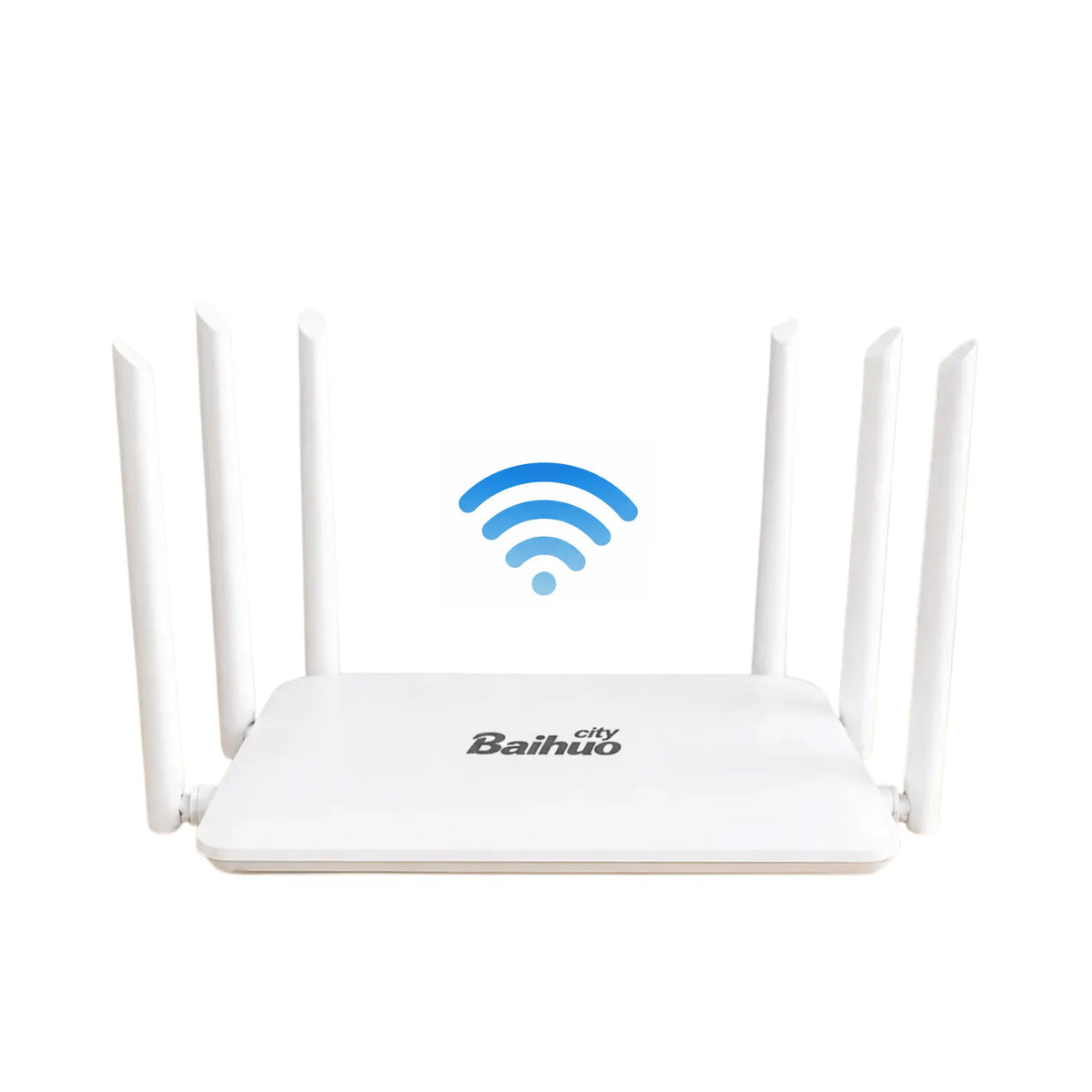 Router Inalámbrico 300 Mbps Con Función De Repetidor WiFi Y 6 Antenas Baihuo City MY-7253