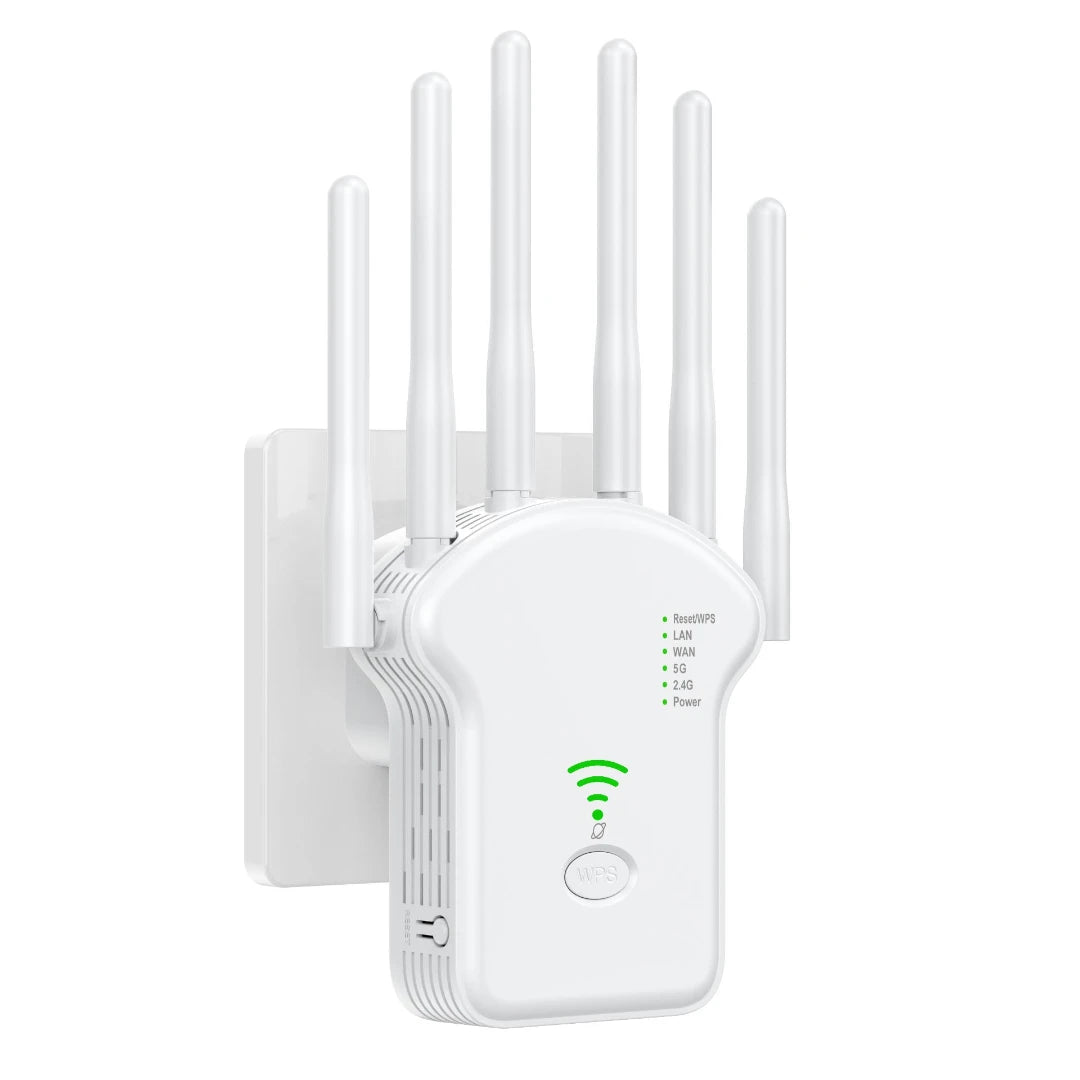 Repetidor WiFi 300 Mbps Con Función De Router Y Modos AP Extensor De Señal 2.4GHz Baihuo City MY-7254
