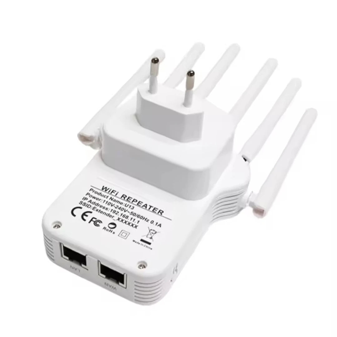 Repetidor WiFi 300 Mbps Con Función De Router Y Modos AP Extensor De Señal 2.4GHz Baihuo City MY-7254