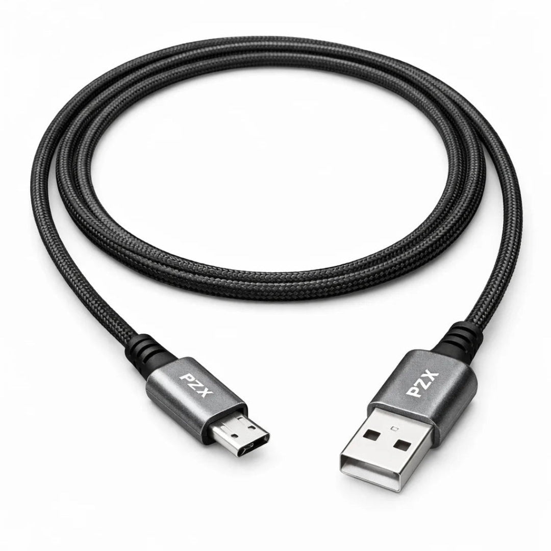 Cable PZX Usb a Micro V8 De Carga 6 Amperios S-22