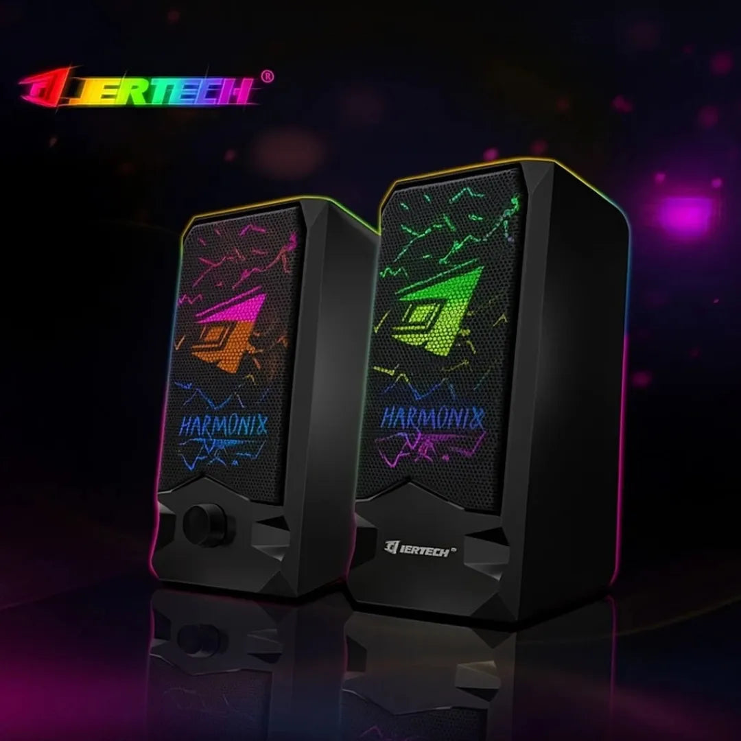 Parlantes Jertech De Computador Con Retroiluminado SBT-11