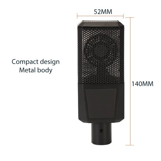 Micrófono Condensador Antipop Incluye Interfaz SCV8 ¡Envio Gratis!