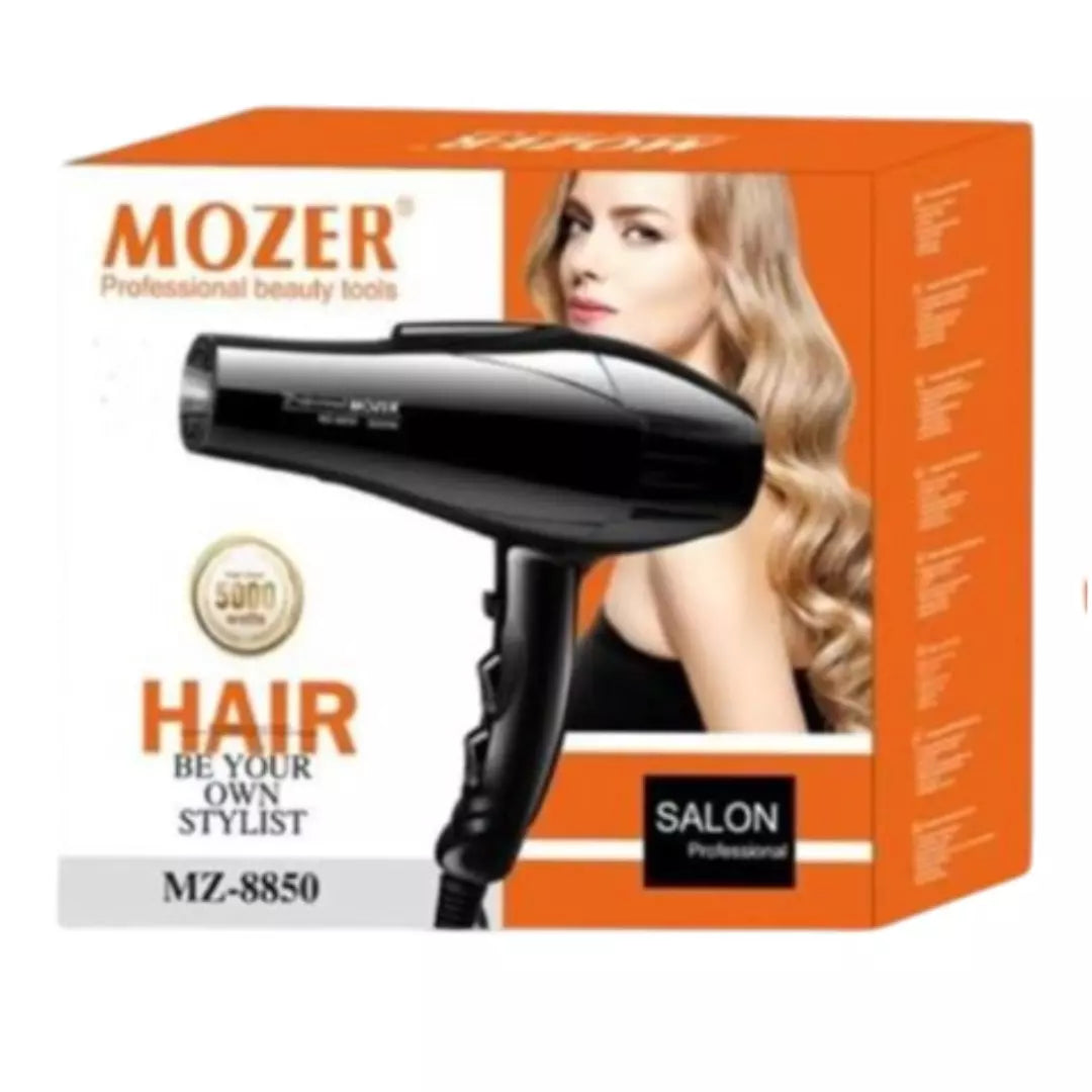 Cepillo Secador Mozer Con 3 Niveles De Temperatura MZ-8850