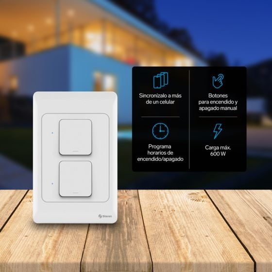 Doble Apagador Wifi SHOME-116