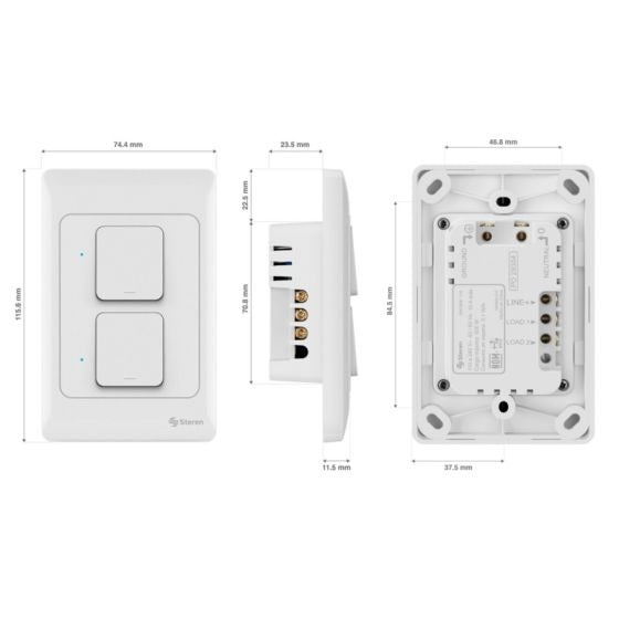 Doble Apagador Wifi SHOME-116