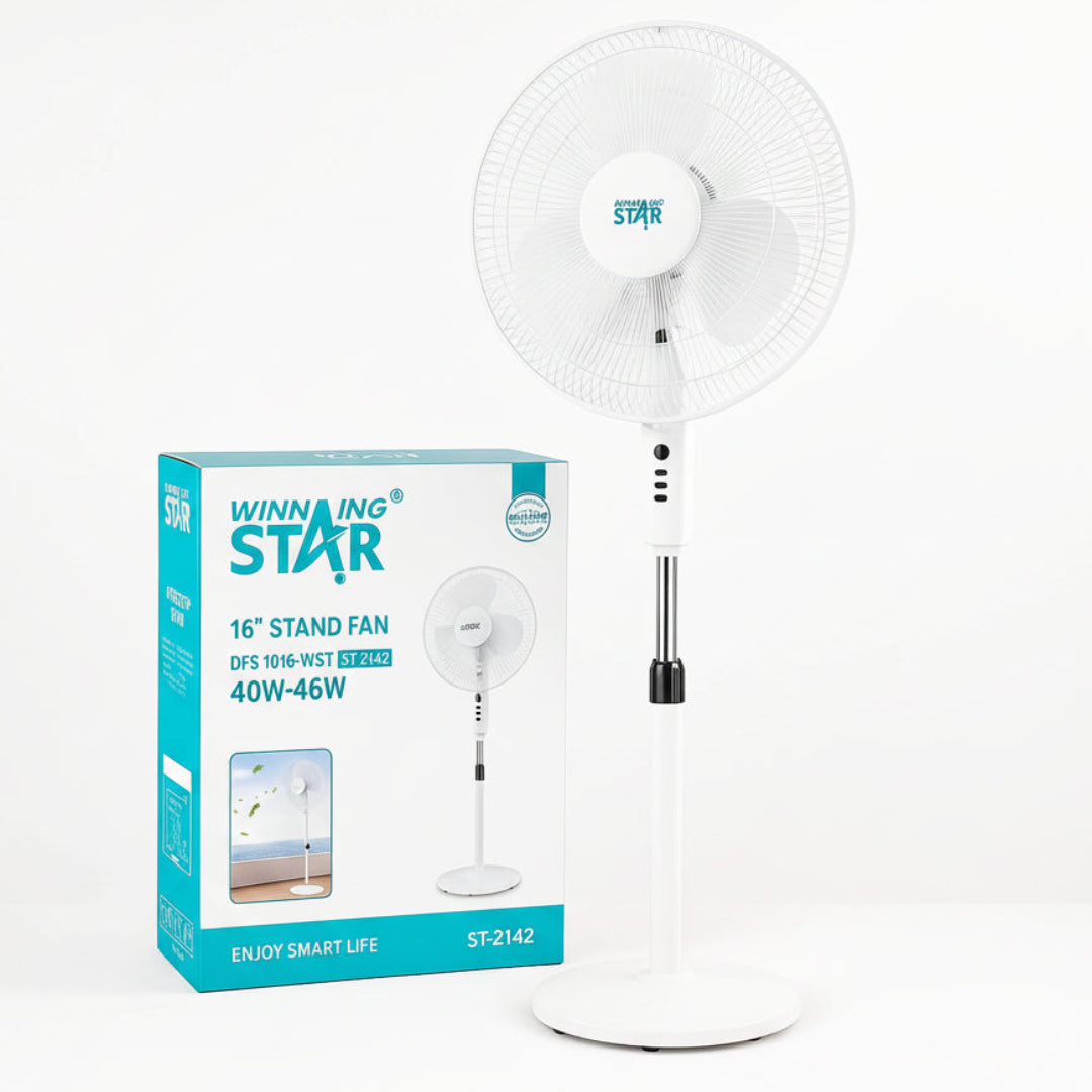 Ventilador Alambrico De 16" 3 Velocidades ST-2142