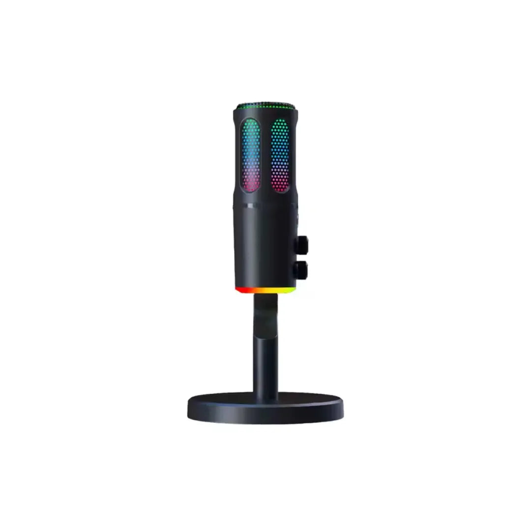 Microfono Podcast Micrófono De Podcast Inalámbrico Recargable Con Retroiluminado SU8W ...