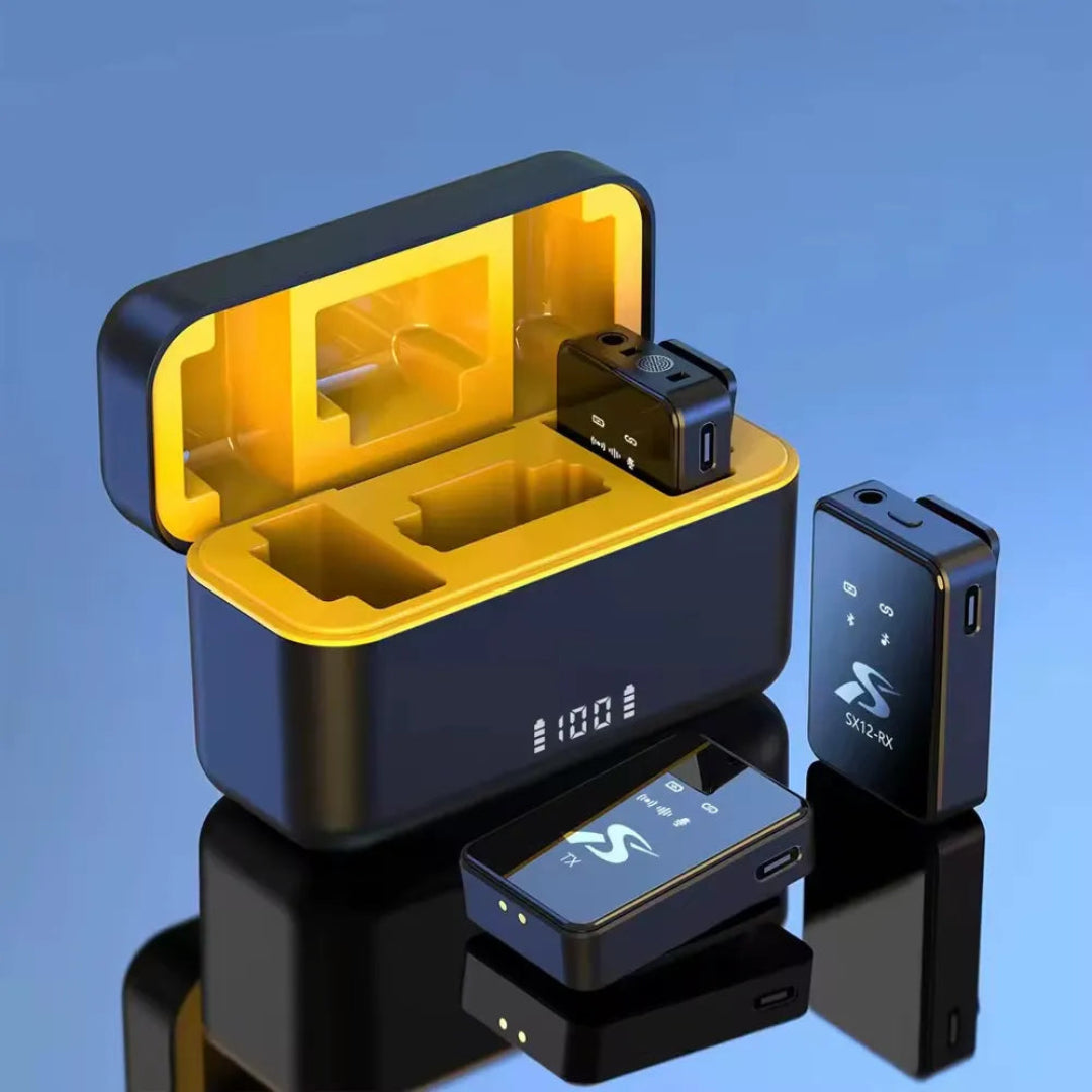 Micrófono De Solapa Recargables SX12