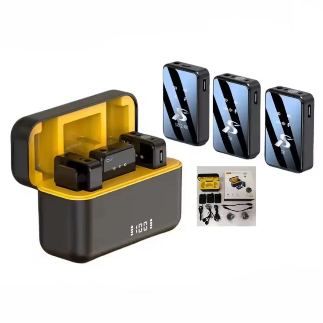 Micrófono De Solapa Recargables SX12