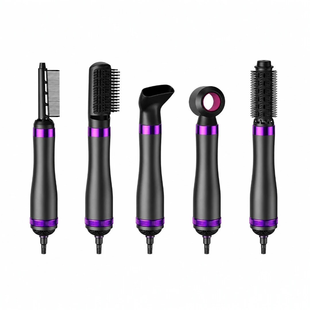 Secador City-Baihuo Para Cabello  5 en 1 Con Potencia de 1000w MY-7654