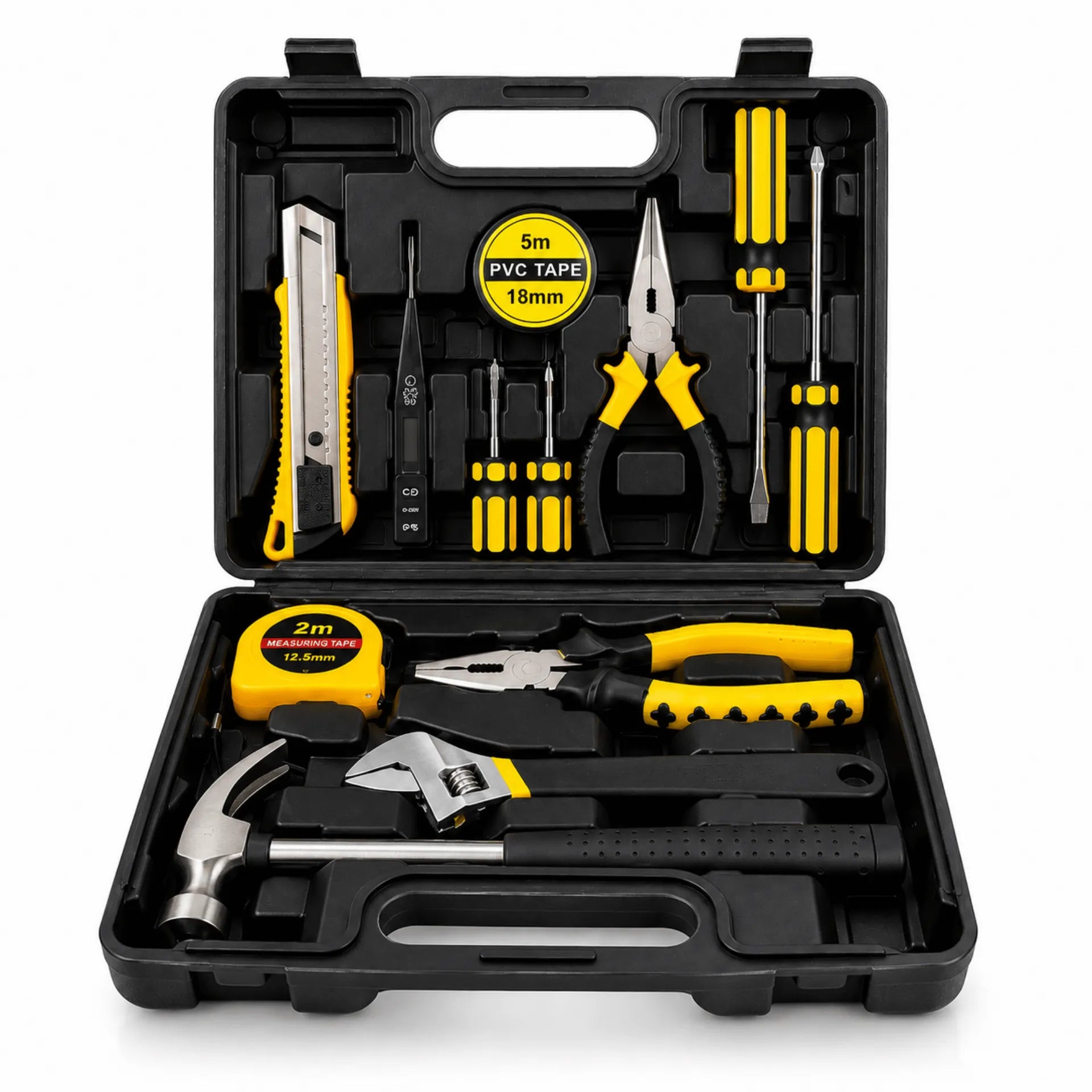 Maletín Set De Herramientas De 12 Piezas Con Estuche Rígido AE0164