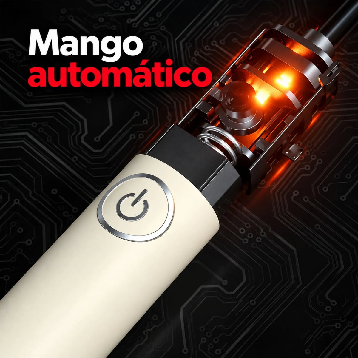 Sombrilla Automática Con Protección UV 50+ Y Varillas Reforzadas S3012 CUERINA