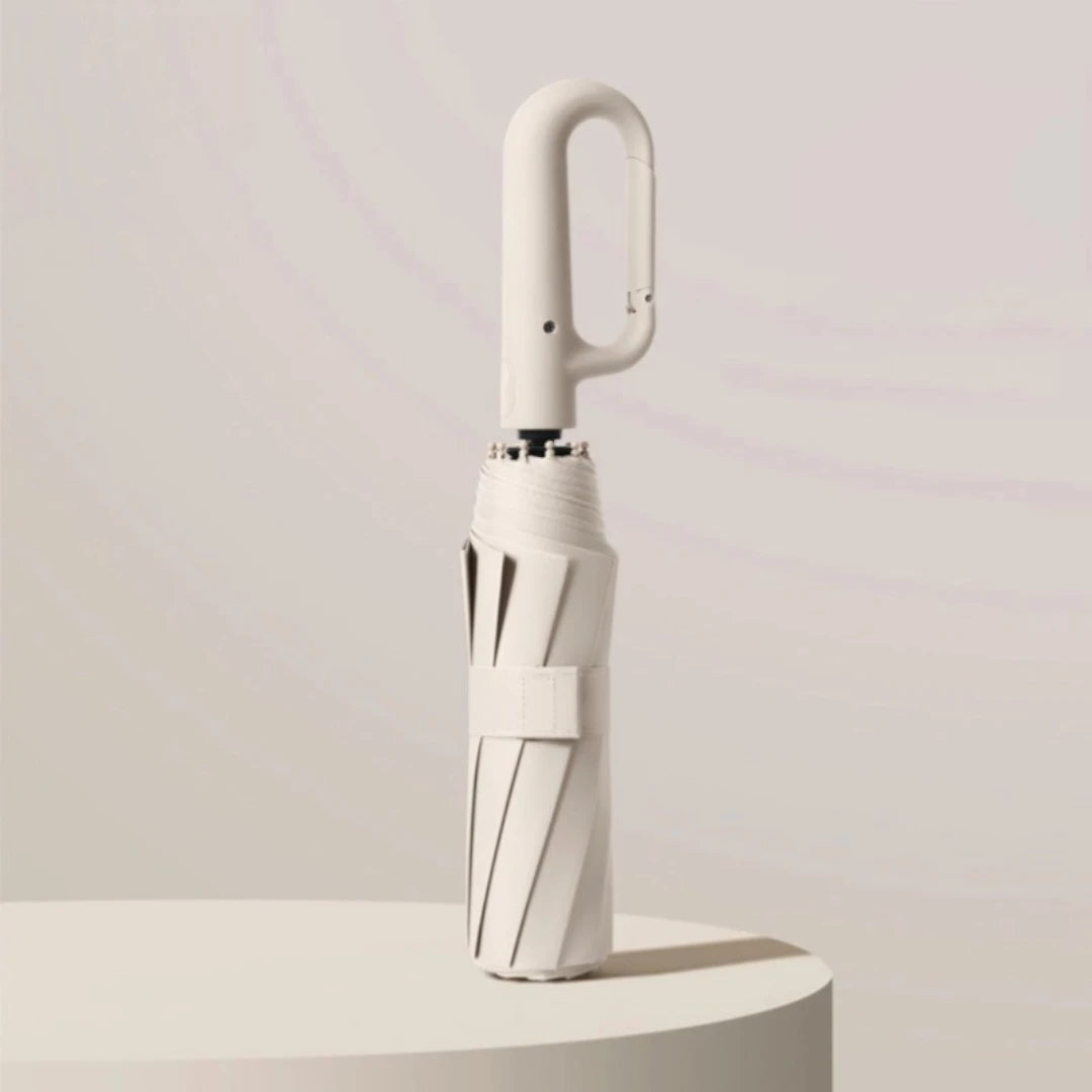 Sombrilla Con Mango Ergonómico Apertura Automática Impermeable Resistente Al Viento AE0178