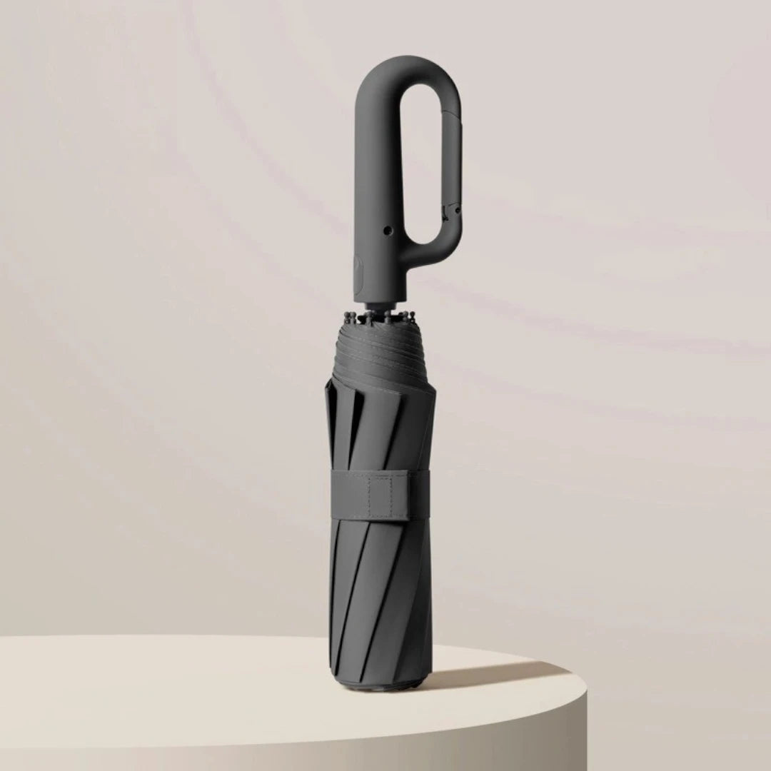 Sombrilla Con Mango Ergonómico Apertura Automática Impermeable Resistente Al Viento AE0178