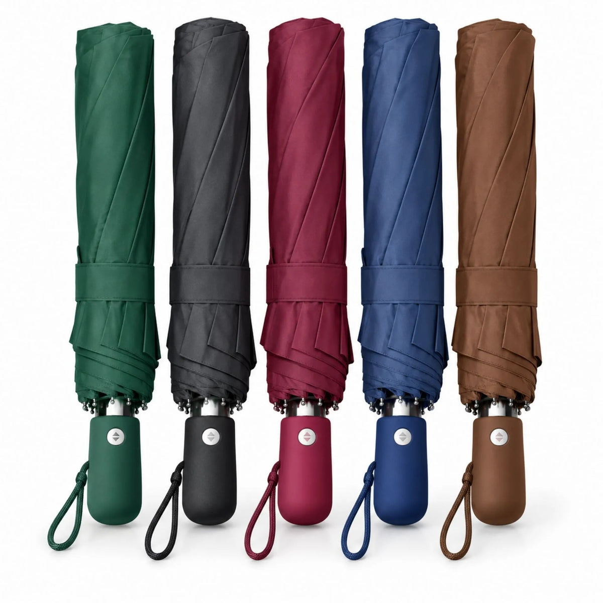 Sombrilla Paraguas Portátil Semiautomática Grande De 120 cm Con Funda Protectora Azul Real Star 2019S