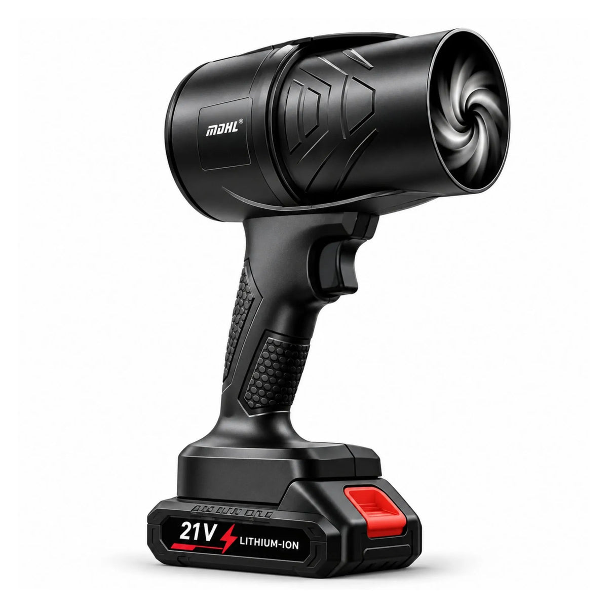 Sopladora De Aire Inalámbrica Recargable 150W Con Batería De Litio 21V Y Motor De 32.000 RPM MDHL MD-0226
