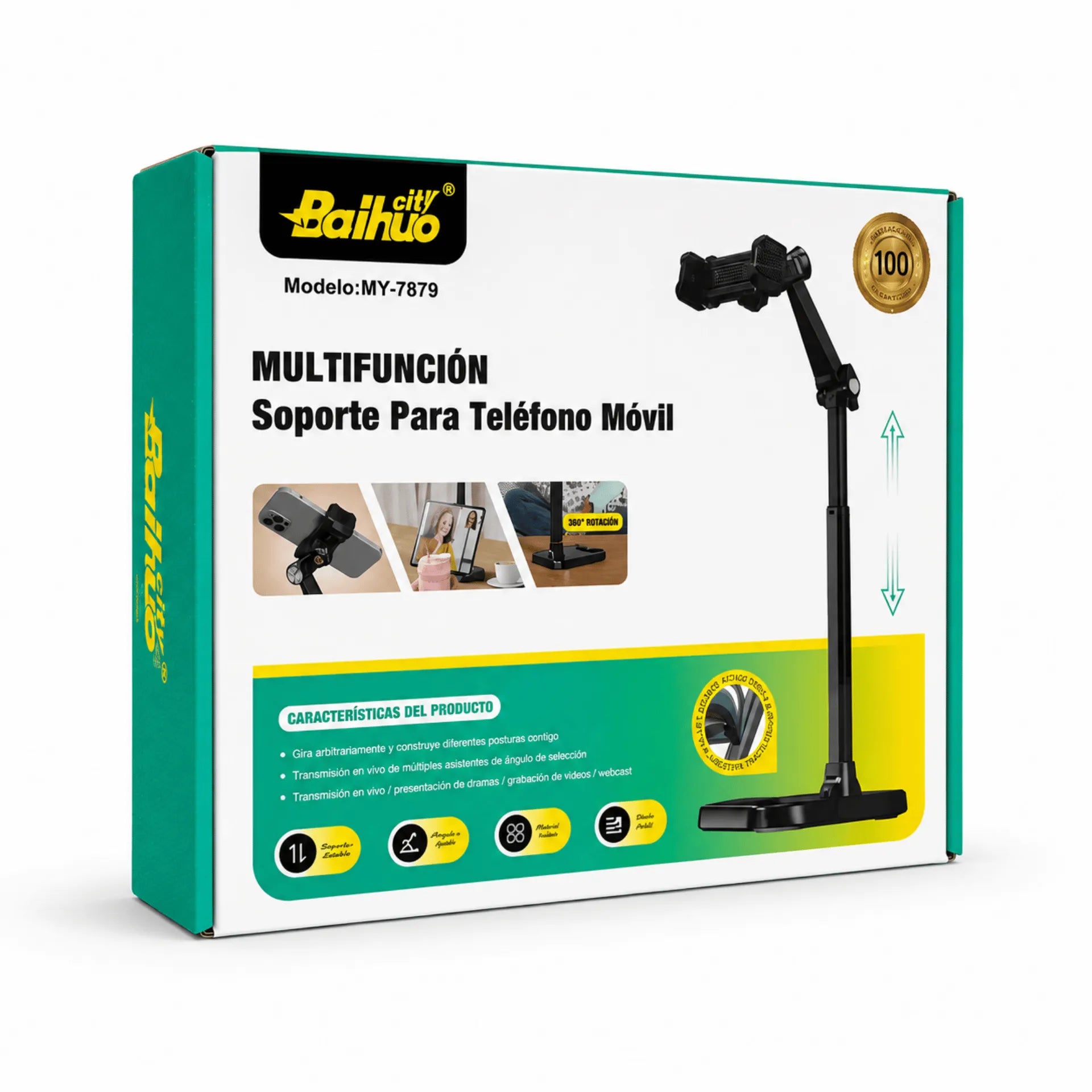 Soporte De Escritorio Ajustable Y Plegable Para Celular Baihuo City MY-7879