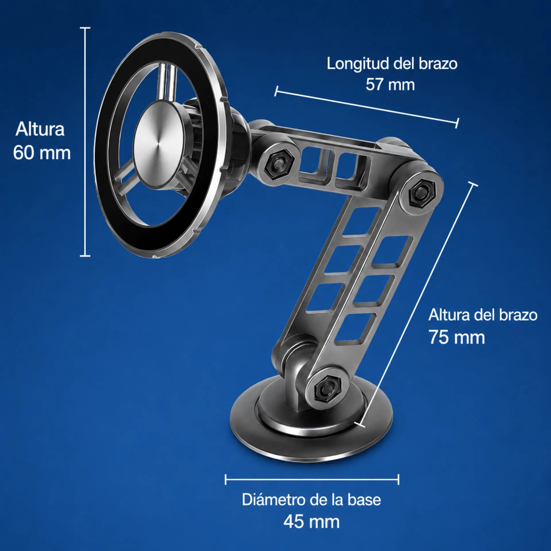 Soporte Magnético Para Coche Con Rotación 360° Baihuo City MY-7267