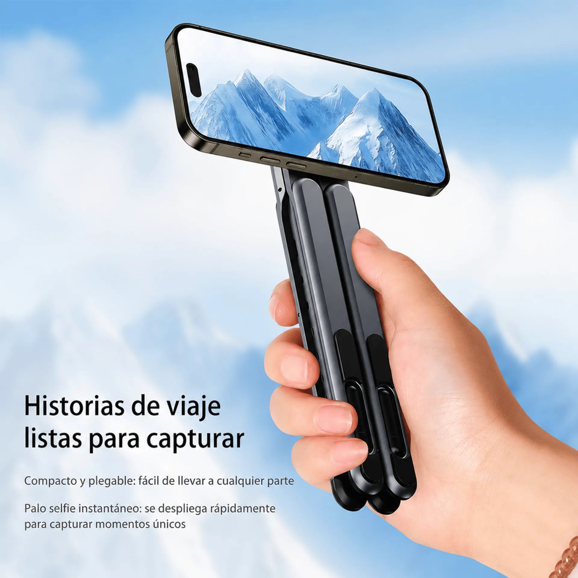 Soporte Magnético Plegable Para Celular Y Tablet Baihuo City MY-7881