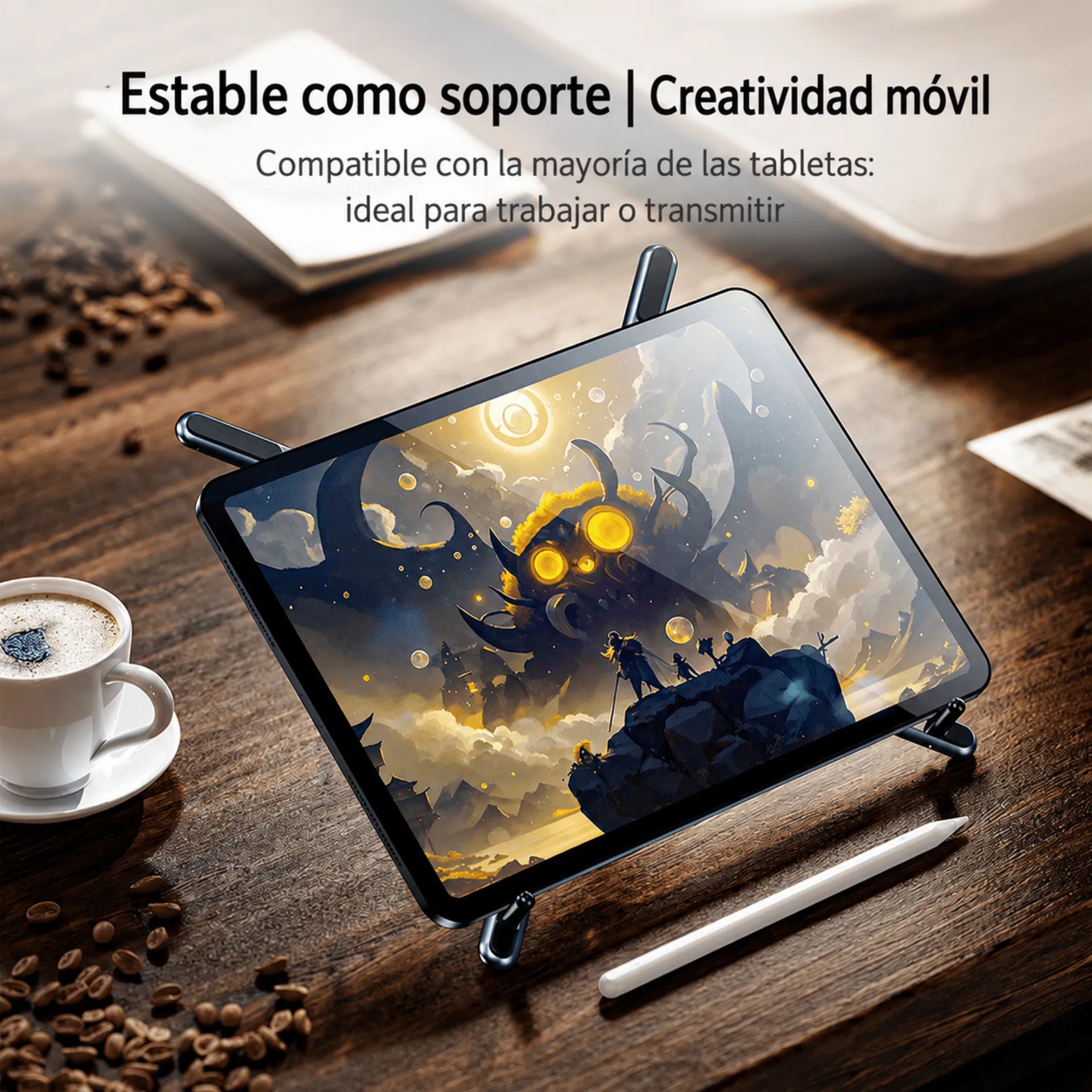 Soporte Magnético Plegable Para Celular Y Tablet Baihuo City MY-7881