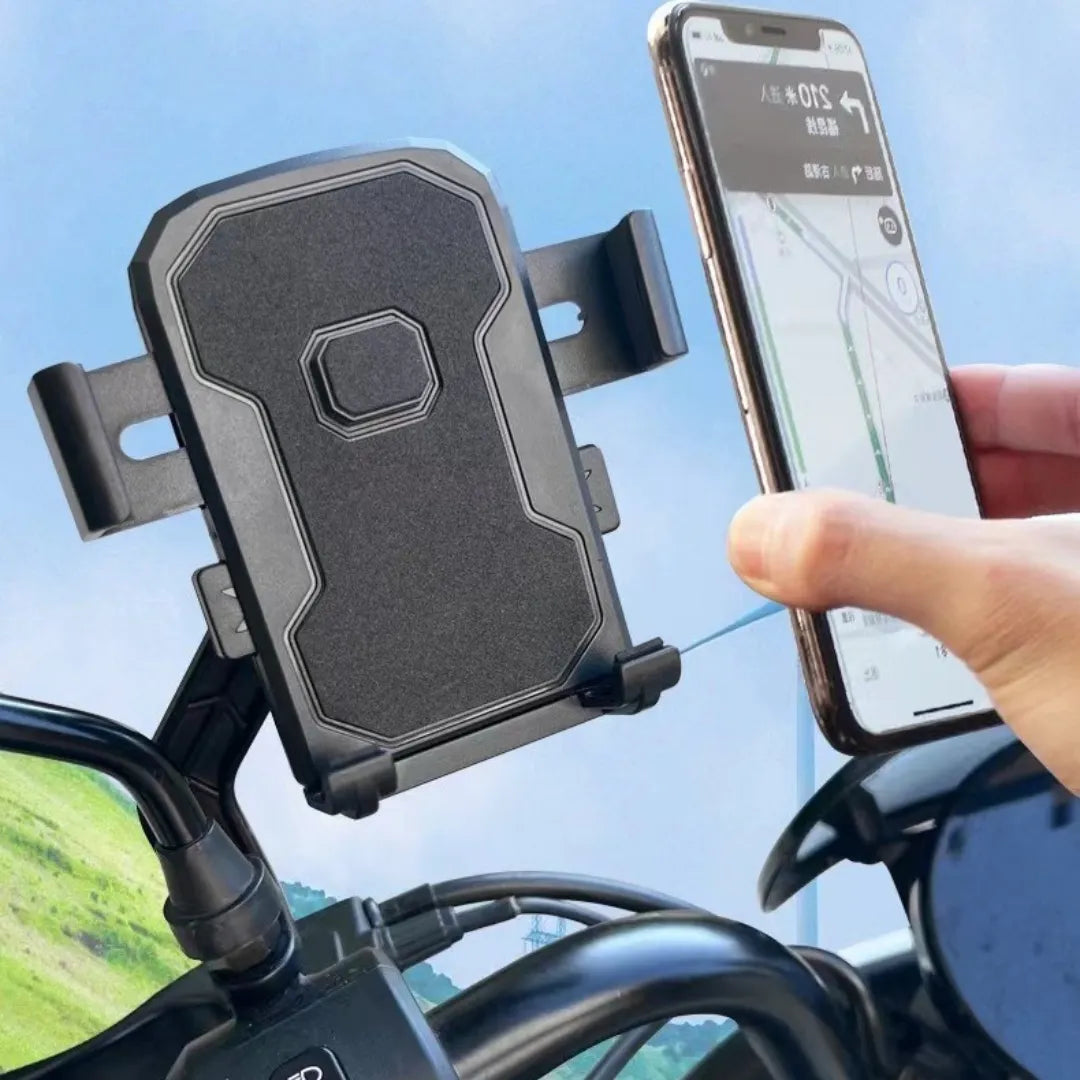 Soporte Para Celular De Manubrio Para Moto Y Bicicleta Con Rotación 360° Antideslizante MY-7071