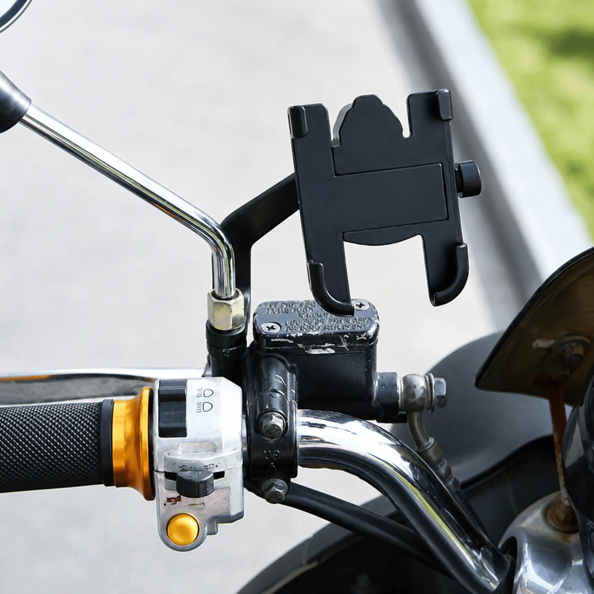 Soporte Metálico Para Celular De Moto En Espejo Retrovisor Baihuo City MY-7276