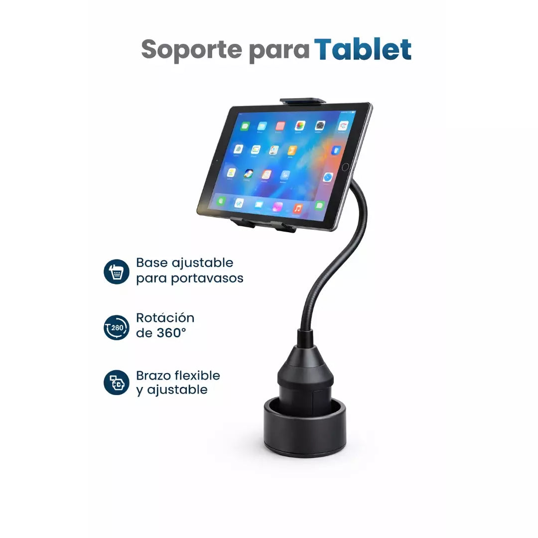 Soporte De Tablet Para Carro Ajustable AE0027