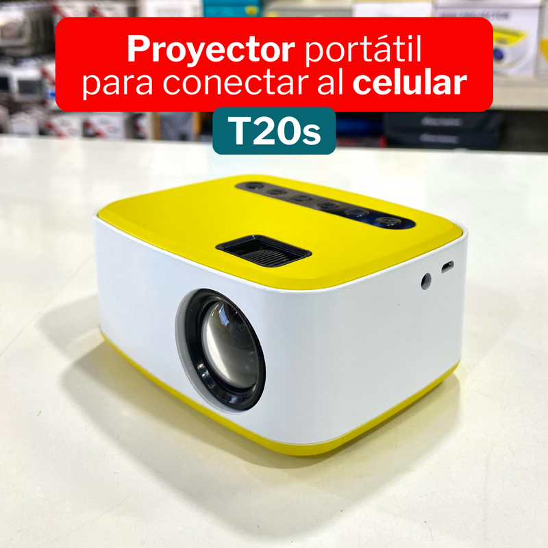 Mini Proyector Portatil LED Conexión Telefono Wifi YG300S ¡Envio Grati