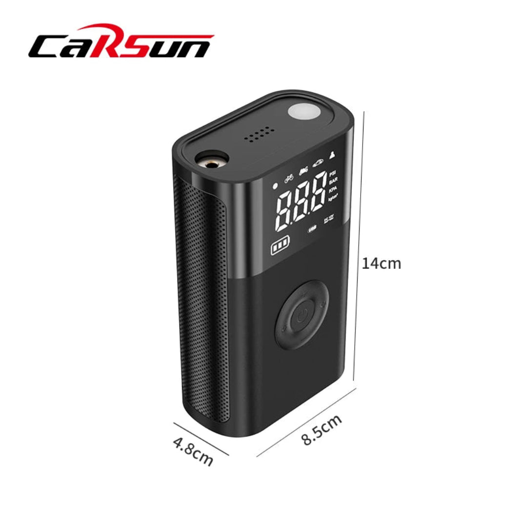 Compresor De Aire Carsun Inalmbrico Portatil T2191-2S
