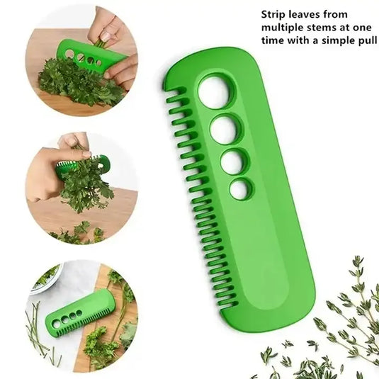 Utensilio Multifuncional para cocina, Eliminador de Hierbas, verduras y peine de hoja T23215-25