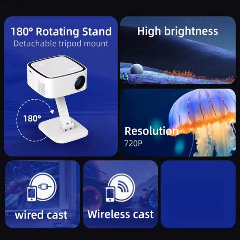 Proyector De Imagen Con Tripode T3