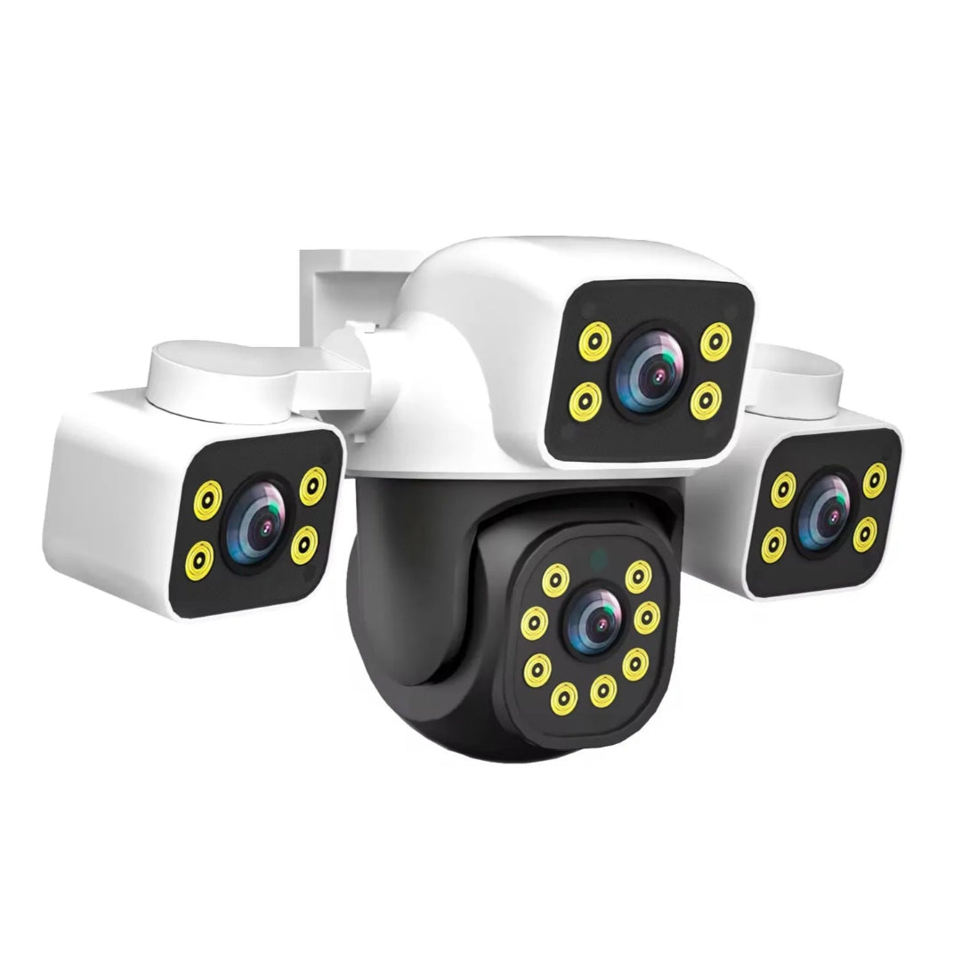 Cámara De Seguridad De 3 Lentes TC295