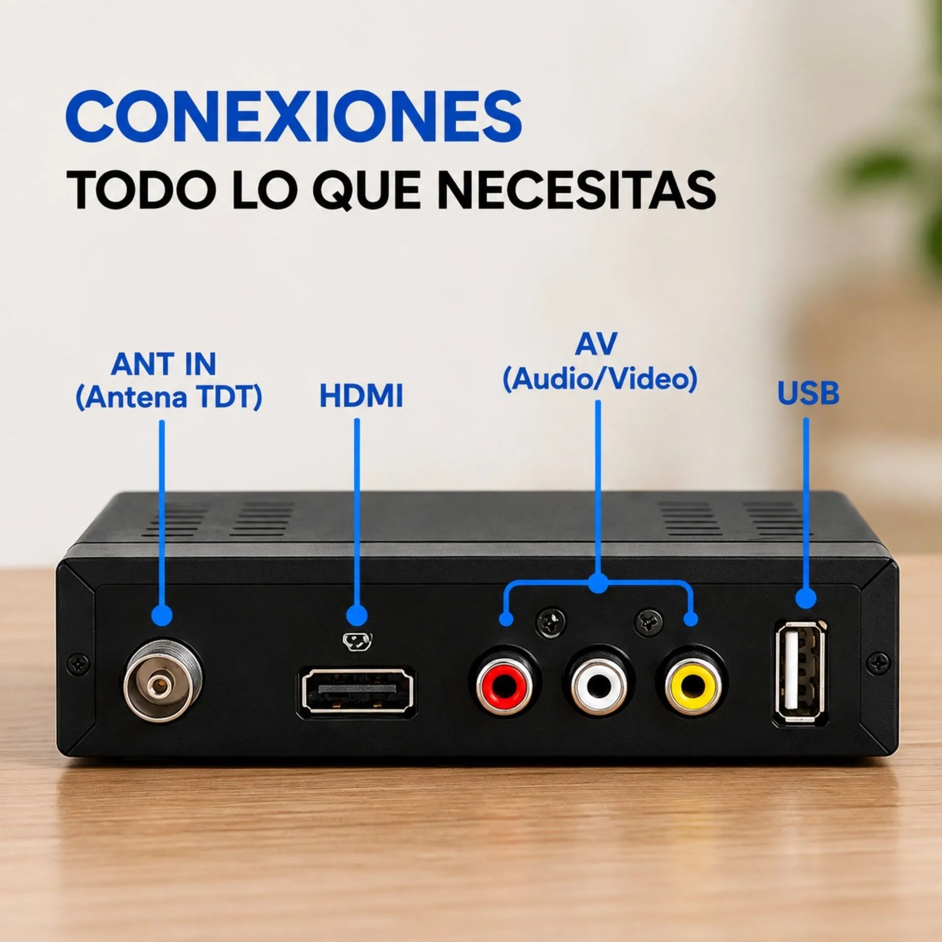 Decodificador TDT De Señal Para Televisión Digital Beck Play BP-TDT097