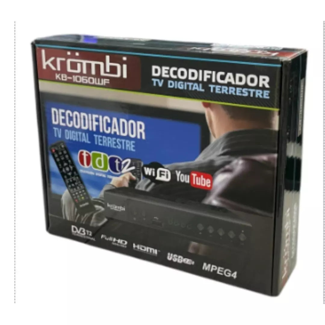 Decodificador TDT Krombi KB-DVB1060