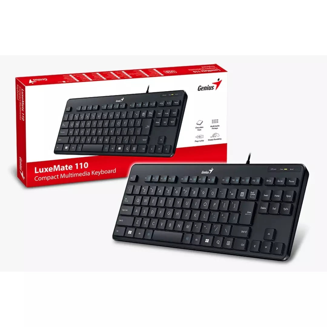 Teclado Genius Teclas Delgadas  LUXE MATE 110 B2B