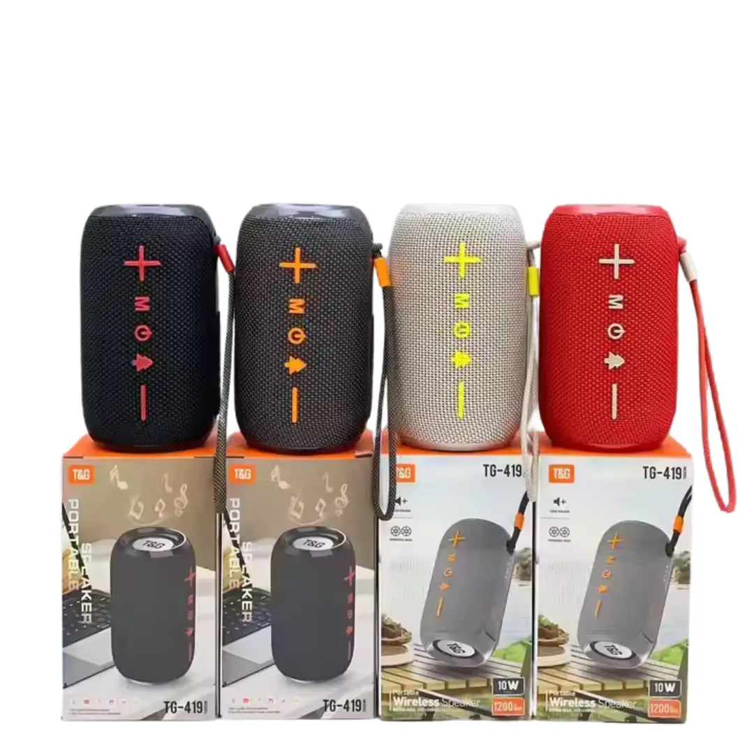 Parlante T&G Bluetooth Portátil Con Potencia De Salida de 5W  TG-419 B2B