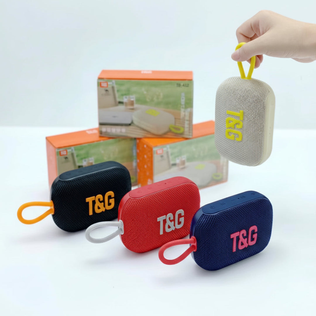 Radio Parlante T&G Recargable, Bluetooth y Con Potencia de 7w TG-472
