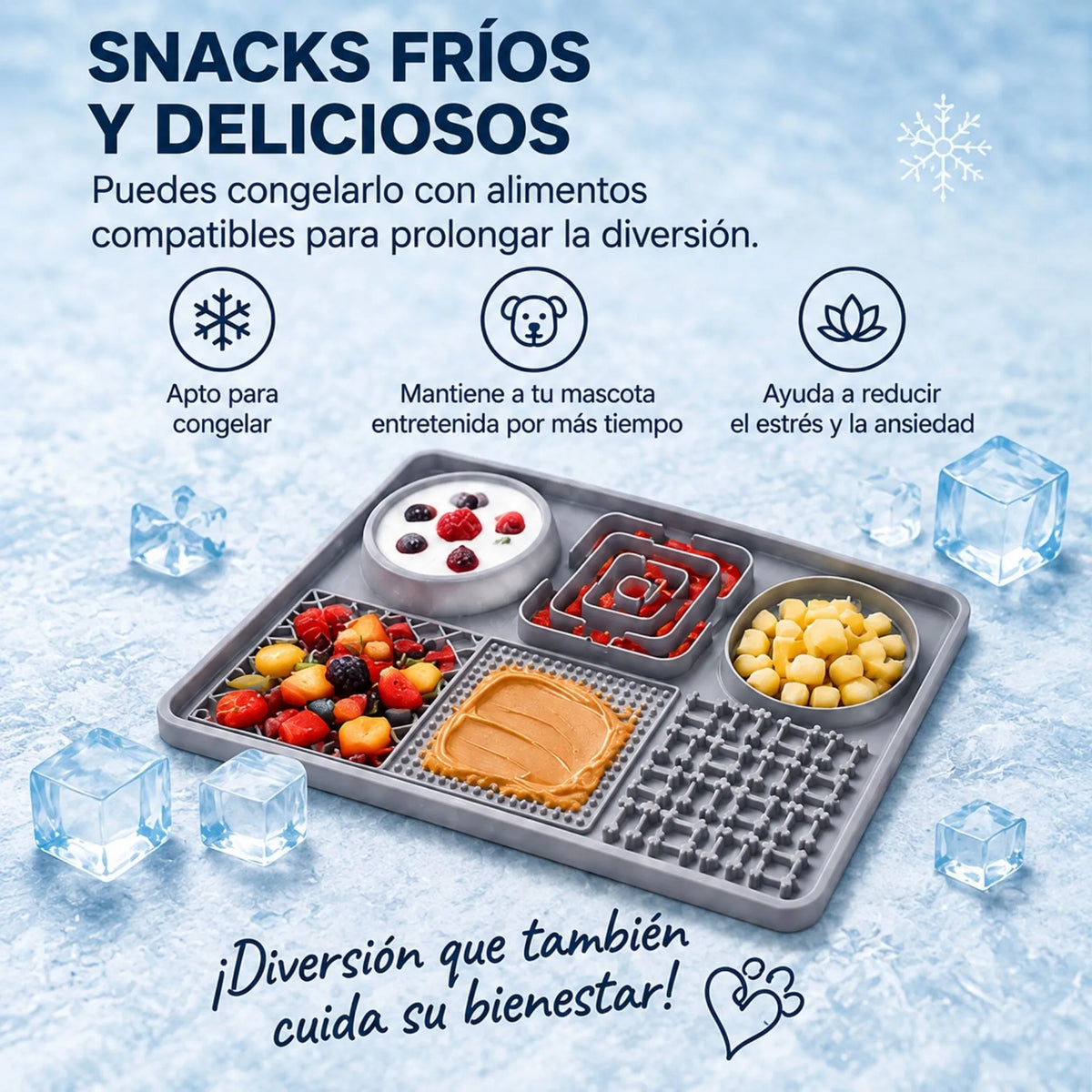 Tapete Comedero Interactivo Antiansiedad Para Mascotas J-821