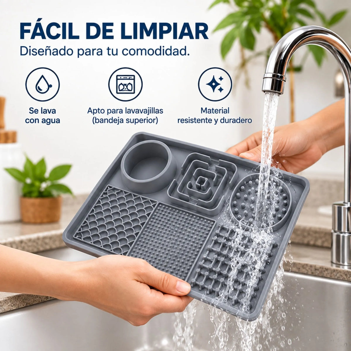 Tapete Comedero Interactivo Antiansiedad Para Mascotas J-821