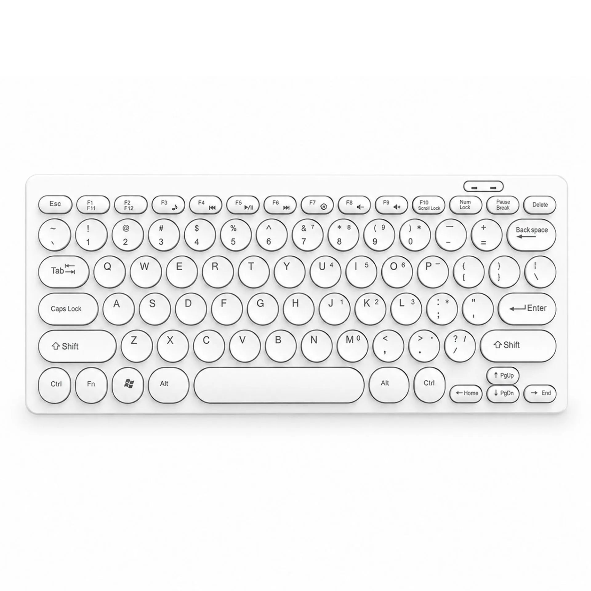 Teclado Alámbrico USB Slim QWERTY Jertech DK500
