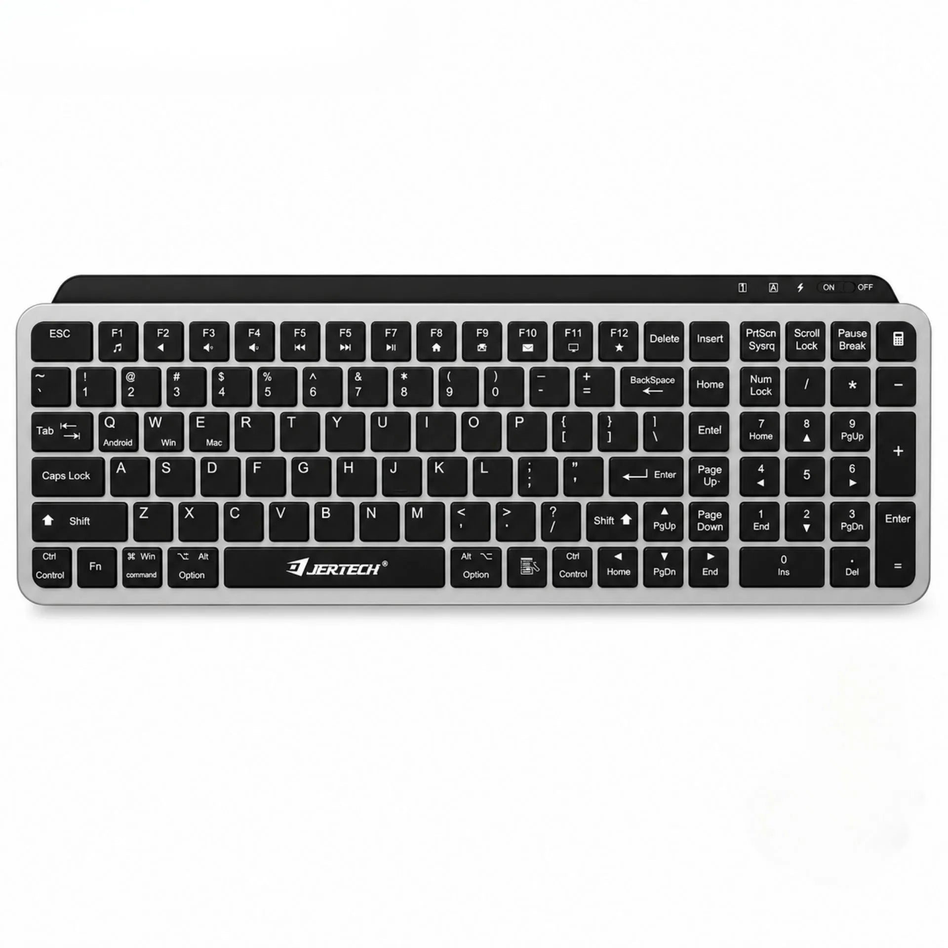 Teclado Inalámbrico Slim Dual Mode Bluetooth Y 2.4G Jertech KBT231