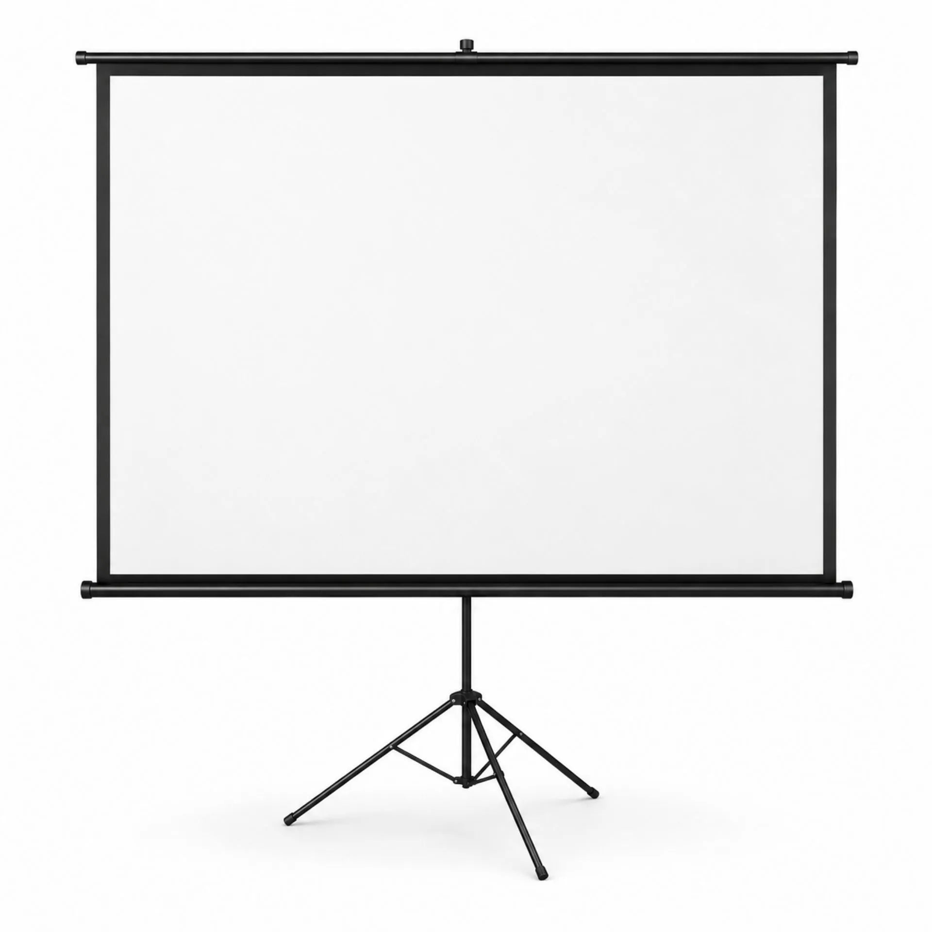 Telón Para Proyector De 82 Pulgadas Con Trípode Portátil 1.68 x 1.23 m 653-A