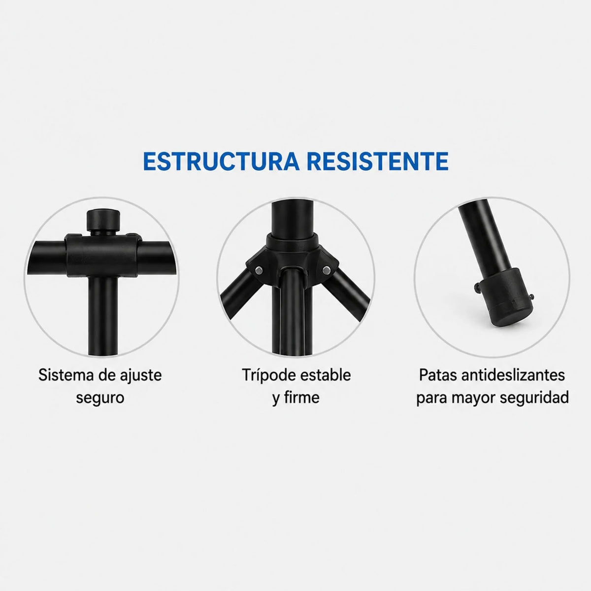 Telón Para Proyector Hasta De 100 Pulgadas Con Trípode Portátil 1.50 x 2 m 653-B