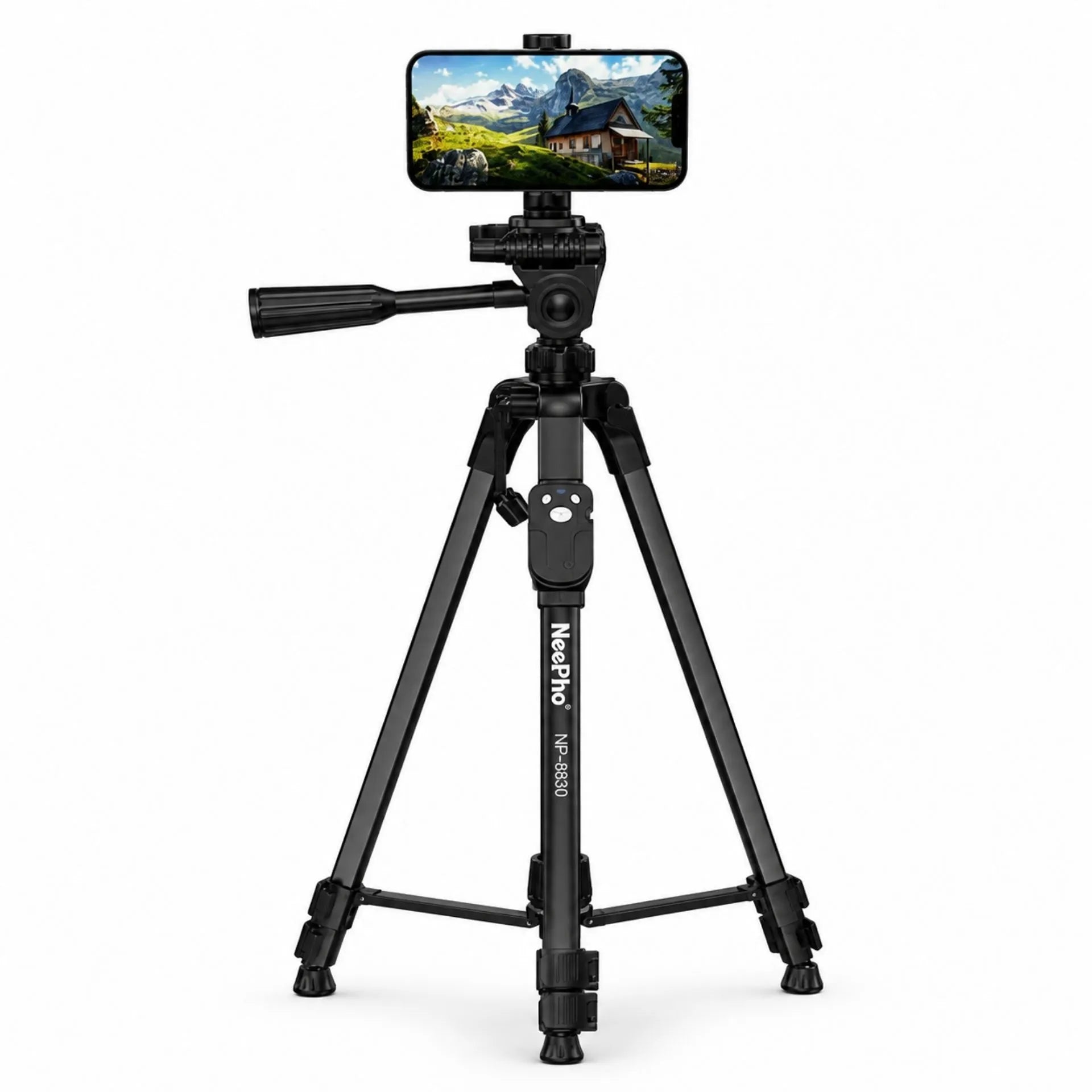 Trípode Profesional para Cámara y Celular Extensible 1.55 Metros NeePho NP-8830