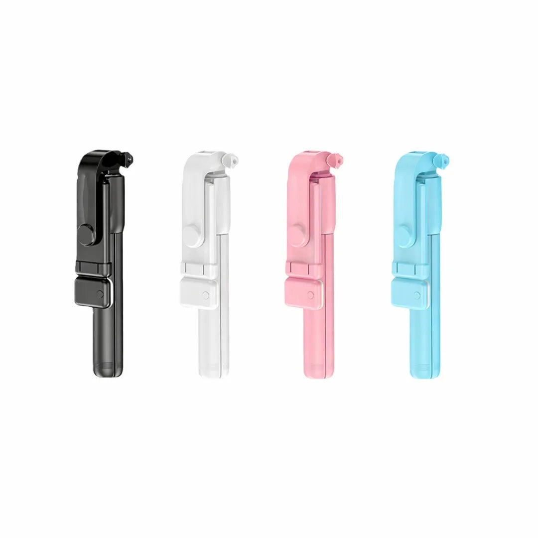 Trípode Para Celular 3 En 1 Con Control Bluetooth Y Palo Selfie Ajustable Baihuo City MY-7189