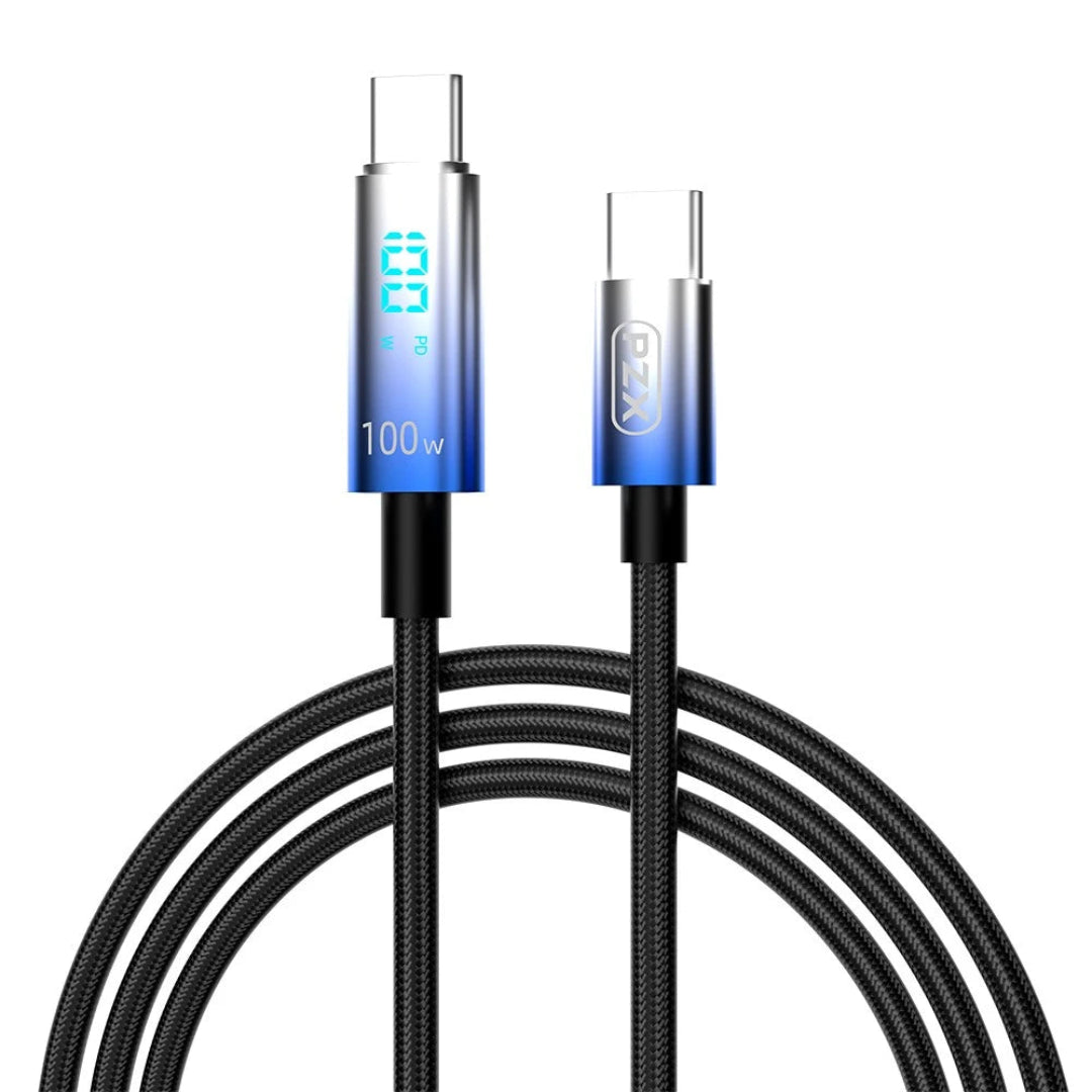 Cable De Datos PZX De 100w Typec a Typec V199
