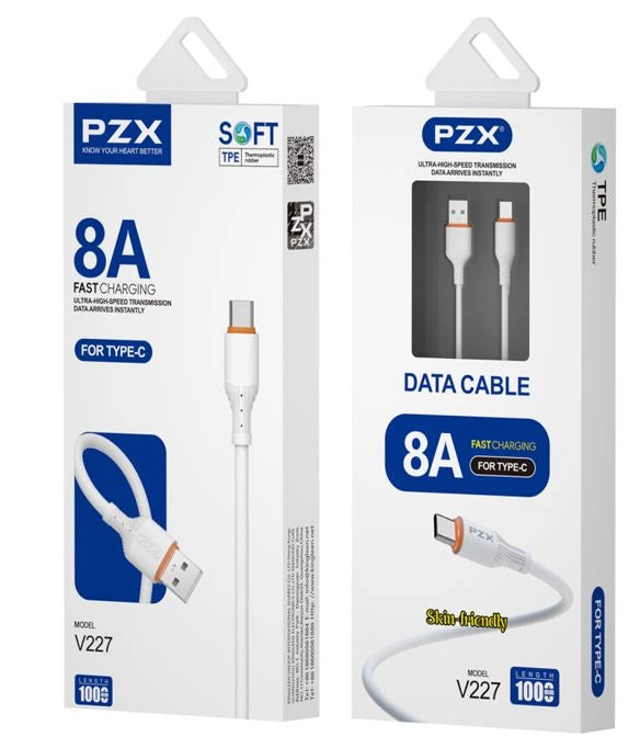 Cable PZX De Carga De Usb a Typec Con Intensidad de 8 Amperios V227