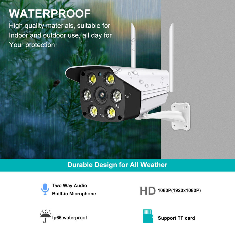 Cargue la imagen en el visor de la galería, Cámara Wifi Exterior V380 Pro V587 ¡Envio Gratis!
