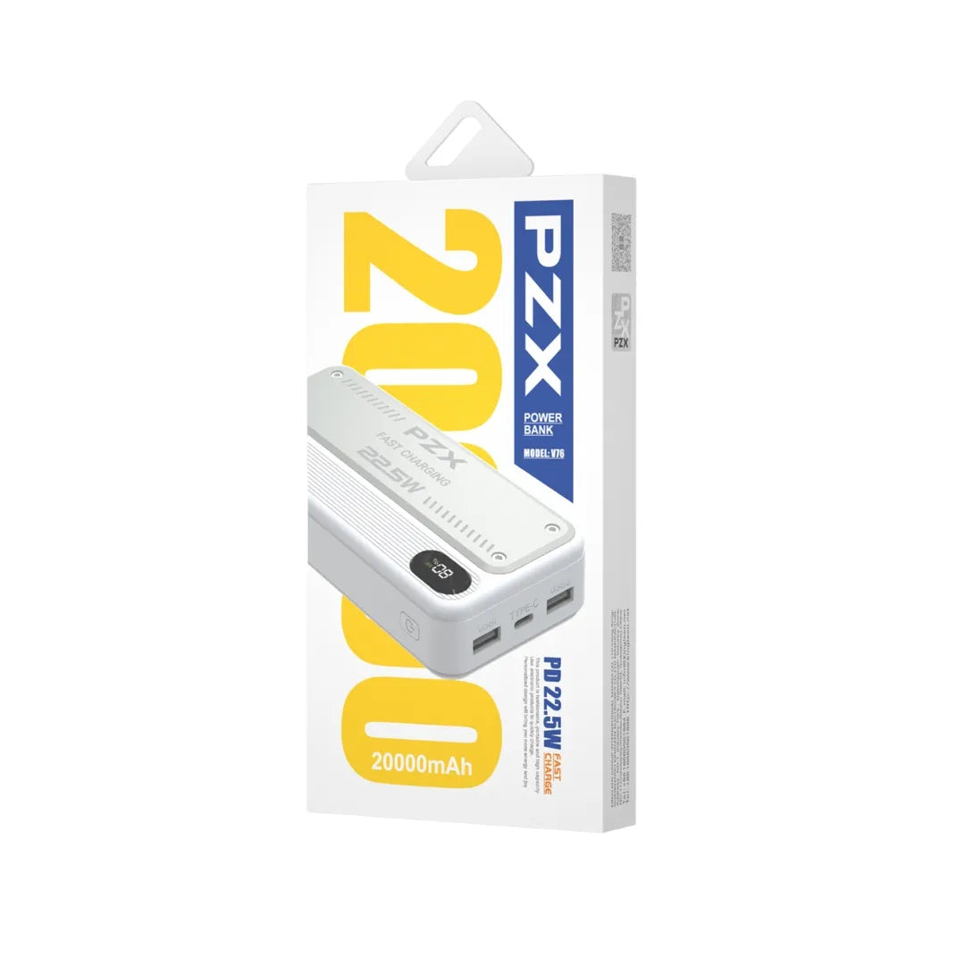 Power Bank 20.000Mah Carga Rápida PZX V76