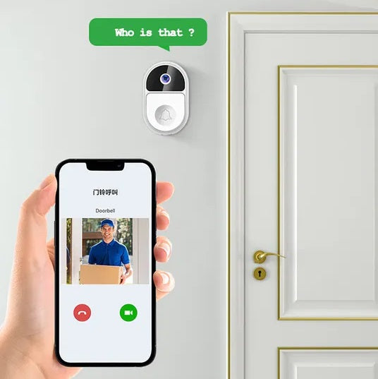 Cargue la imagen en el visor de la galería, Timbre Wifi con Cámara V8 ¡Envío Gratis!
